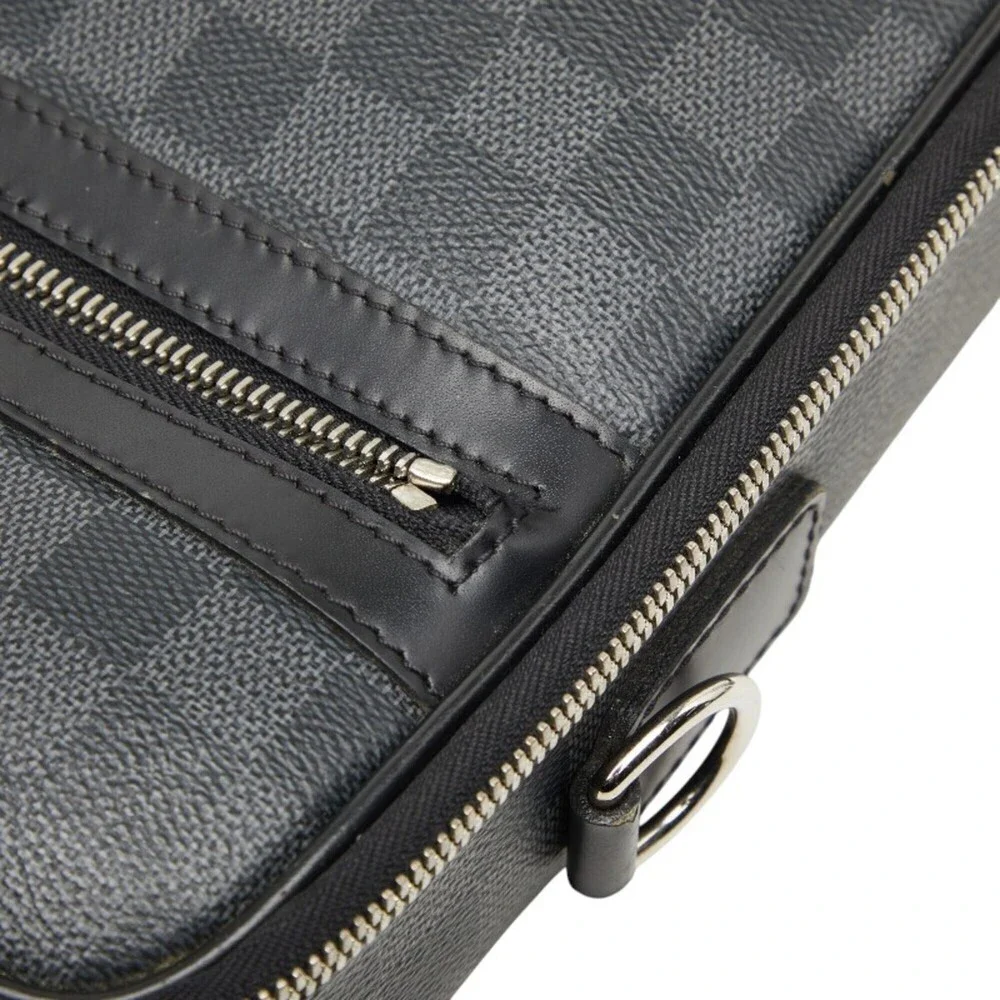 Louis Vuitton Damier Graphite Black Briefcase Bag